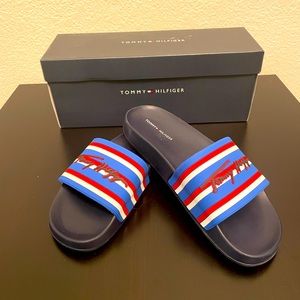 Tommy Hilfiger slides size 7m women NIB